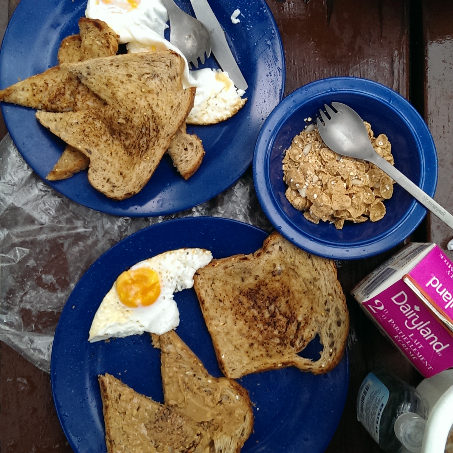 camping breakfast, another version
